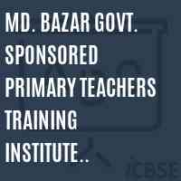 Md. Bazar Govt. Sponsored Primary Teachers Training Institute Kolkata Logo