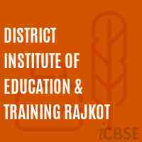 District Institute of Education & Training Rajkot Logo