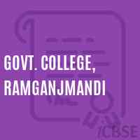 Govt. College, Ramganjmandi Logo