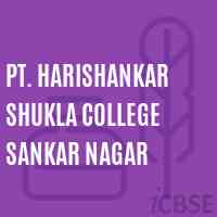 Pt. Harishankar Shukla College Sankar nagar Logo
