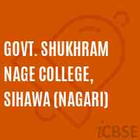 Govt. Shukhram Nage College, Sihawa (Nagari) Logo
