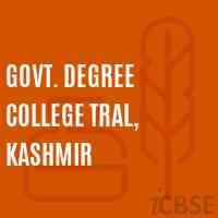 Govt. Degree College Tral, Kashmir Logo