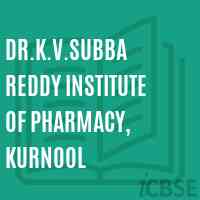 Dr.K.V.Subba Reddy Institute of Pharmacy, Kurnool Logo