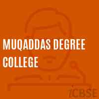 Muqaddas Degree College Logo