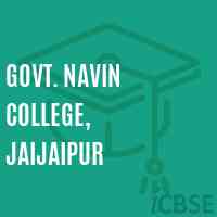 Govt. Navin College, Jaijaipur Logo