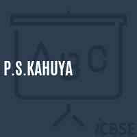 P.S.Kahuya Primary School Logo