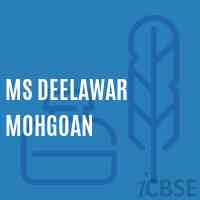 Ms Deelawar Mohgoan Middle School Logo