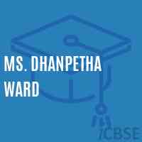 Ms. Dhanpetha Ward Middle School Logo