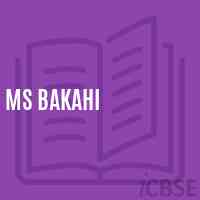 Ms Bakahi Middle School Logo