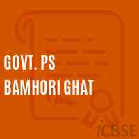 Govt. Ps Bamhori Ghat Primary School Logo