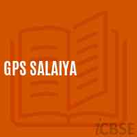 Gps Salaiya Primary School Logo
