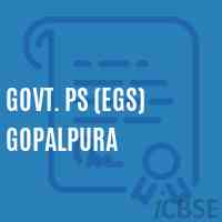 Govt. Ps (Egs) Gopalpura Primary School Logo