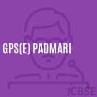 Gps(E) Padmari Primary School Logo