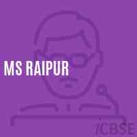 Ms Raipur Middle School Logo