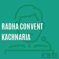Radha Convent Kachnaria Middle School Logo