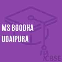Ms Boodha Udaipura Middle School Logo