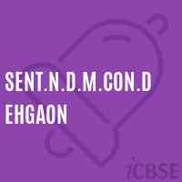 Sent.N.D.M.Con.Dehgaon Secondary School Logo