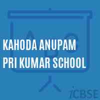 Kahoda Anupam Pri Kumar School Logo