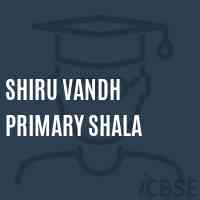 Shiru Vandh Primary Shala Middle School Logo