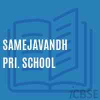 Samejavandh Pri. School Logo