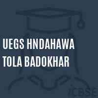 Uegs Hndahawa Tola Badokhar Primary School Logo