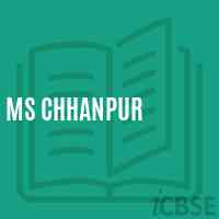 Ms Chhanpur Middle School Logo