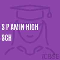 S P Amin High Sch School Logo