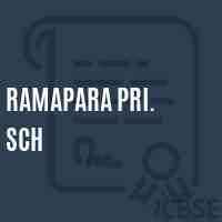 Ramapara Pri. Sch Primary School Logo