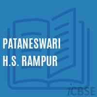 Pataneswari H.S. Rampur School Logo