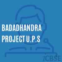 Badadhandra Project U.P.S Middle School Logo