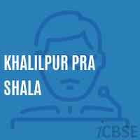 Khalilpur Pra Shala Middle School Logo