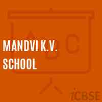 Mandvi K.V. School Logo