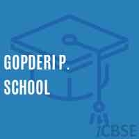 Gopderi P. School Logo