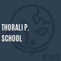 Thorali P. School Logo