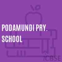 Podamundi Pry. School Logo