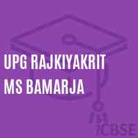 Upg Rajkiyakrit Ms Bamarja Middle School Logo