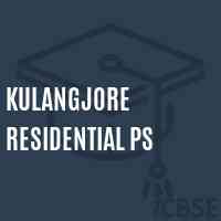Kulangjore Residential Ps Primary School Logo