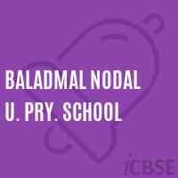 Baladmal Nodal U. Pry. School Logo