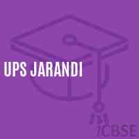 Ups Jarandi Middle School Logo