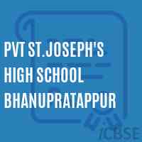 Pvt St.Joseph'S High School Bhanupratappur Logo