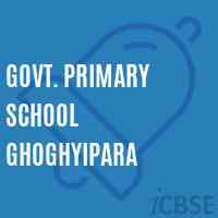 Govt. Primary School Ghoghyipara Logo