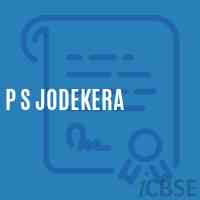 P S Jodekera Primary School Logo