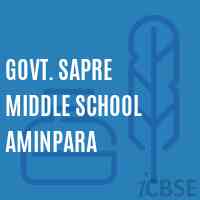 Govt. Sapre Middle School Aminpara Logo