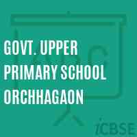 Govt. Upper Primary School Orchhagaon Logo
