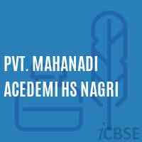 Pvt. Mahanadi Acedemi Hs Nagri Secondary School Logo