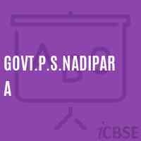 Govt.P.S.Nadipara Primary School Logo