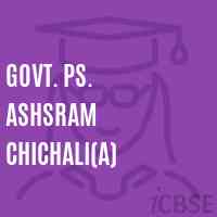 Govt. Ps. Ashsram Chichali(A) Primary School Logo