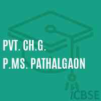 Pvt. Ch.G. P.Ms. Pathalgaon Middle School Logo