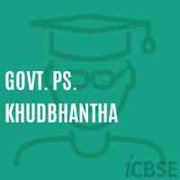 Govt. Ps. Khudbhantha Primary School Logo