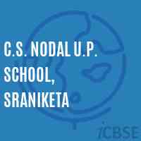 C.S. Nodal U.P. School,
Sraniketa Logo